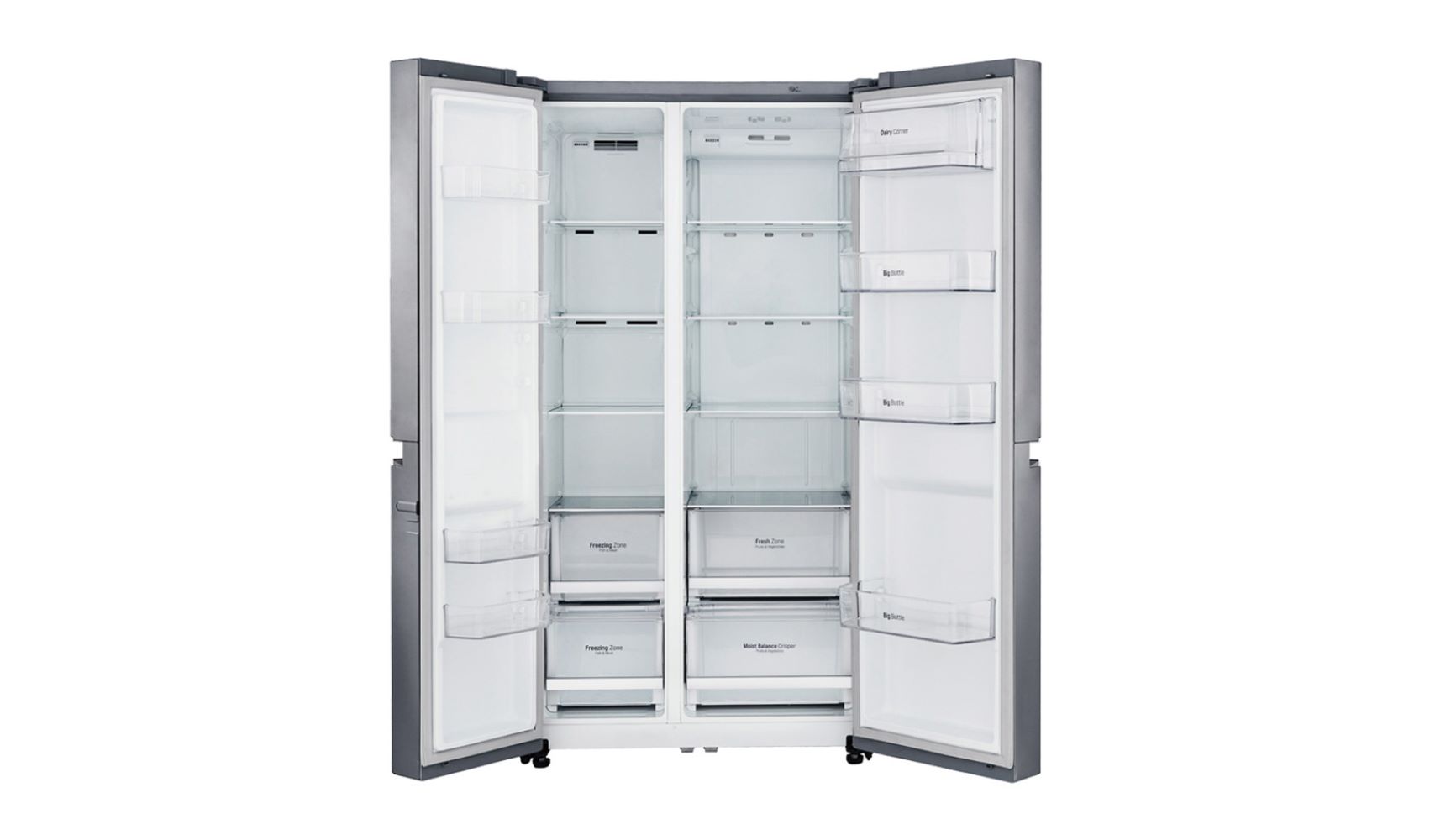 LG SIDE BY SIDE REFRIGERATOR GC-B247SLUV 687L SILVER