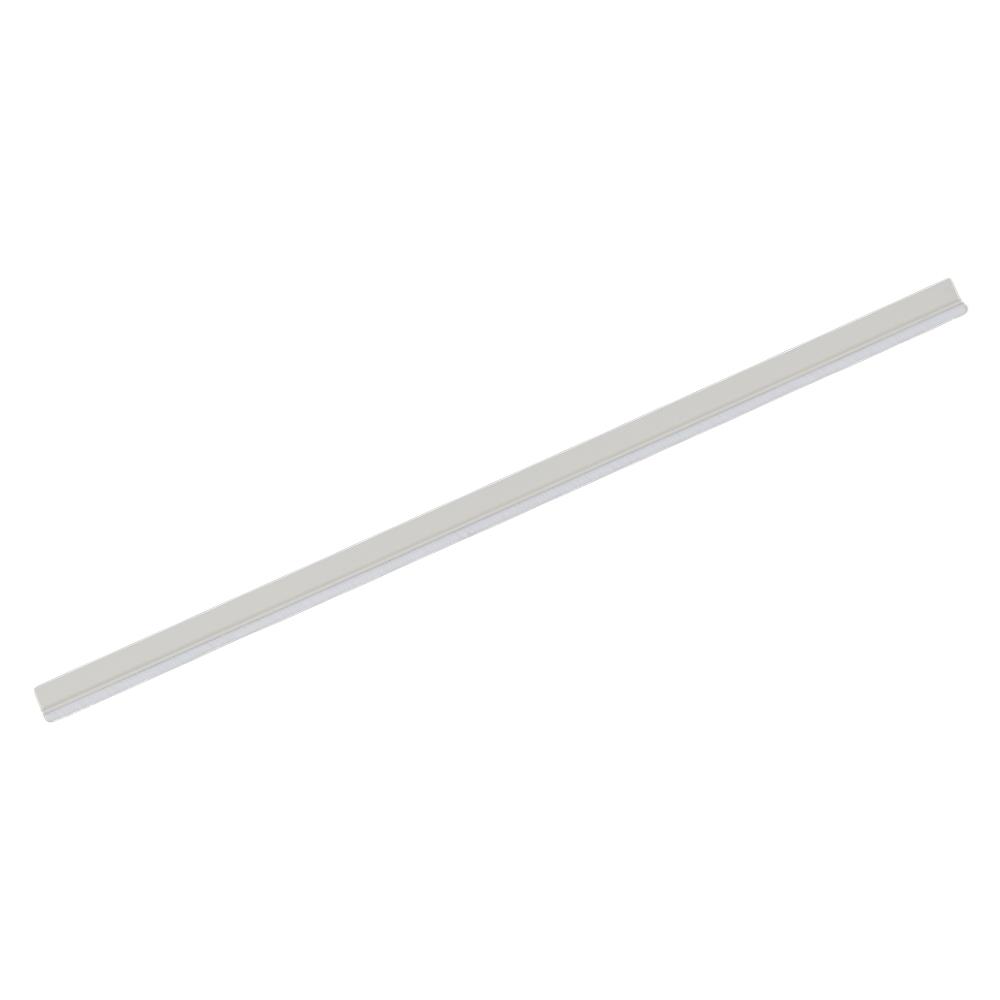 BRUSH DOOR SWEEP FITT 14080 100CM WHITE