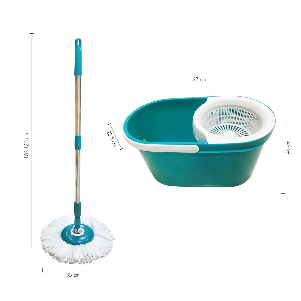 SPIN BUCKET MOP SET ACCO DS-307 GREEN