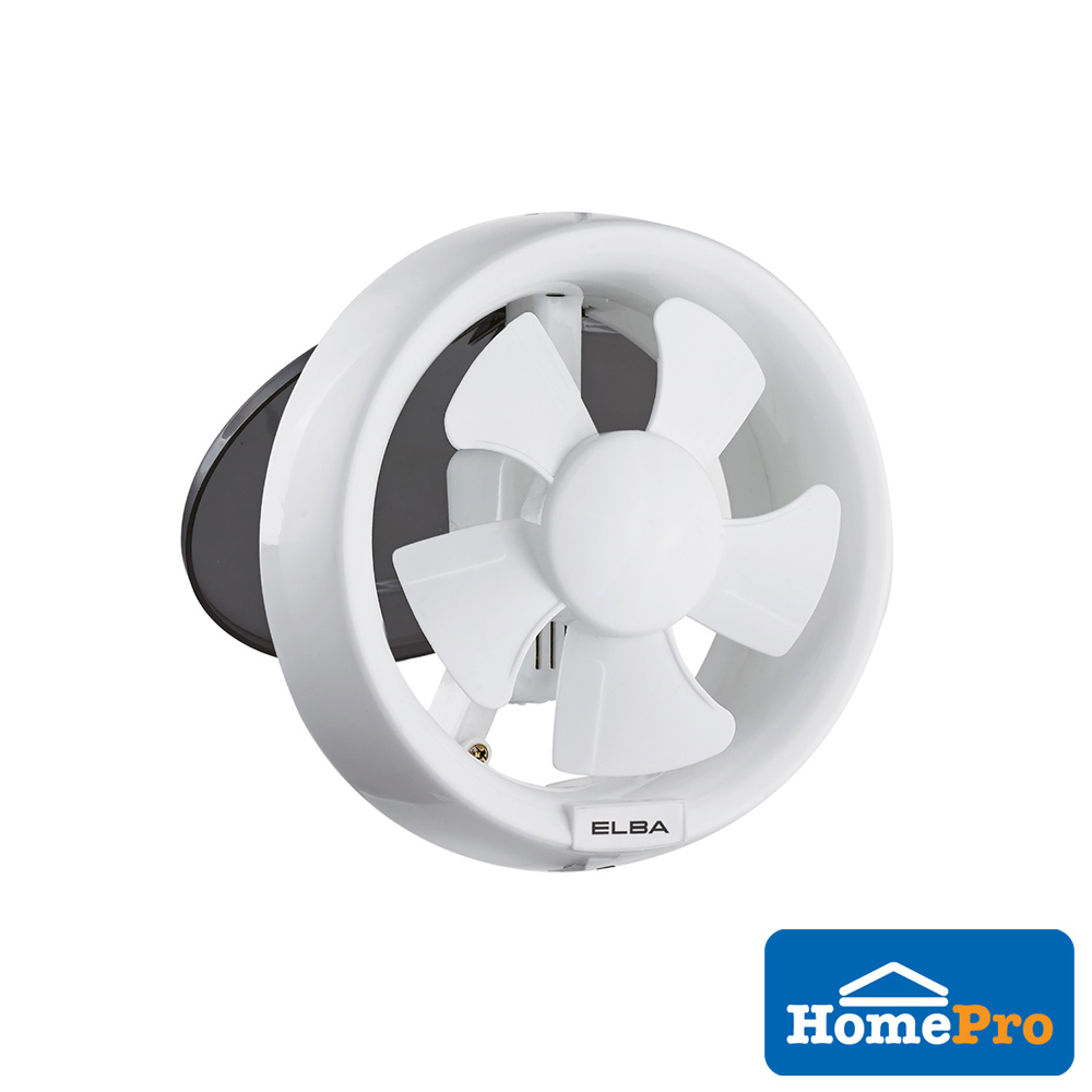 ELBA VENTILATION FAN GLASS MOUNTED BLADE EVF-E0615 15W 6 WHITE