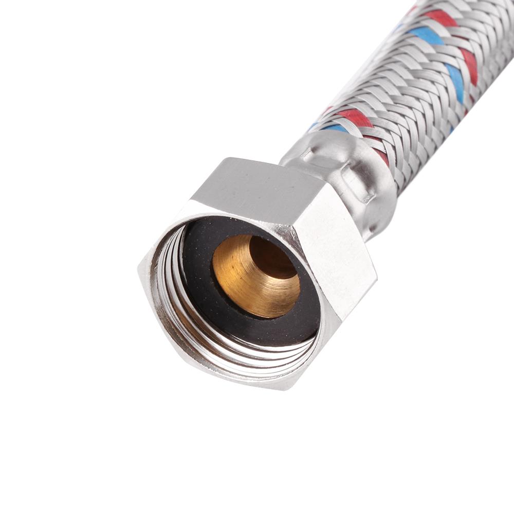 STAINLESS STEEL WATER INLET HOSE 12IN MOYA MY-SSB12