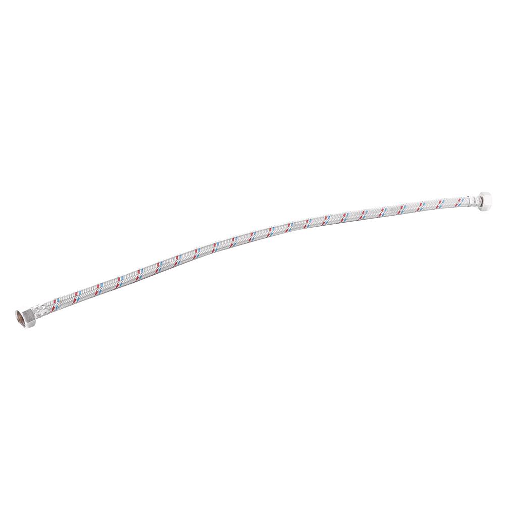 STAINLESS STEEL WATER INLET HOSE 24IN MOYA MY-SSB24