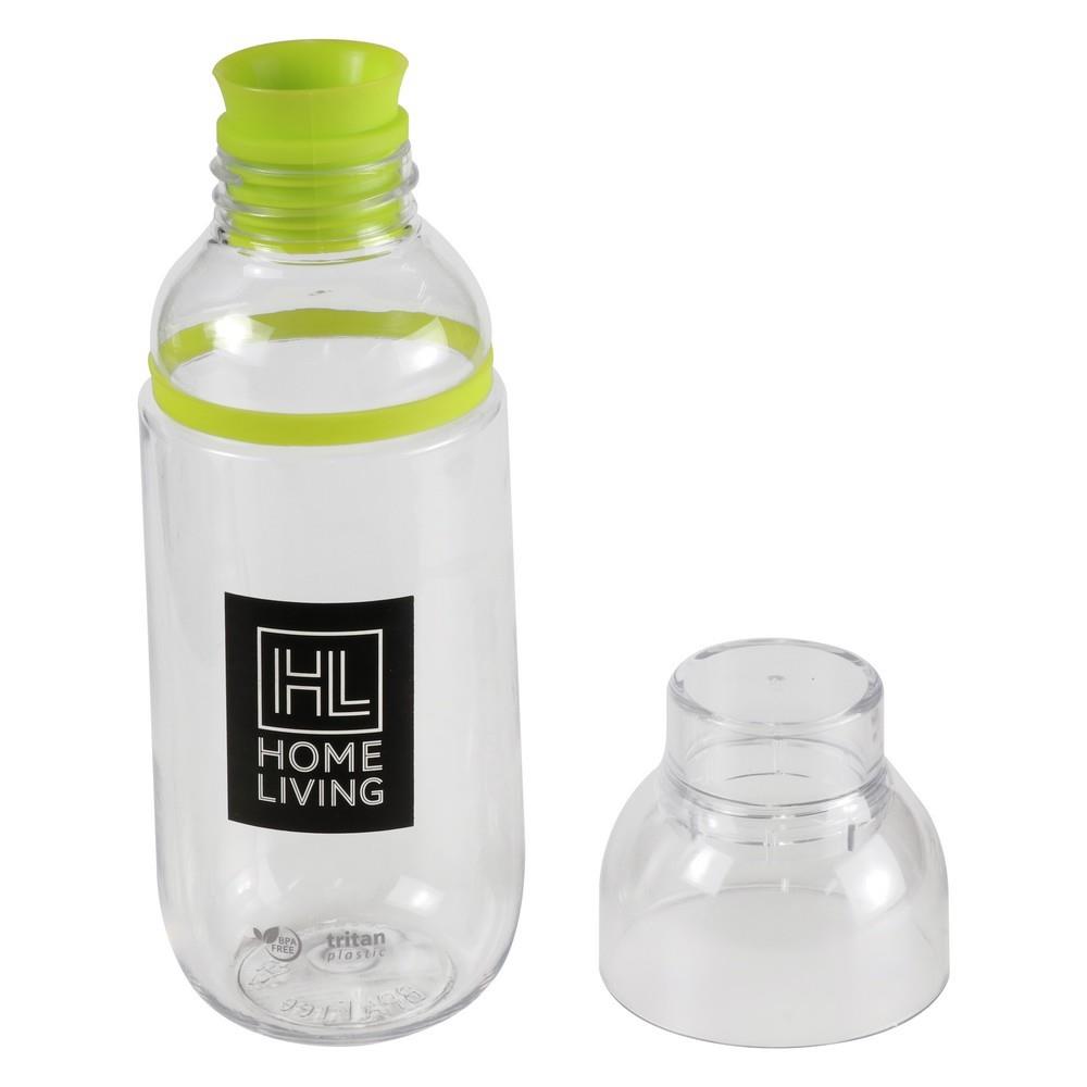 HOME LIVING DRINKING WATER BOTTLE SCREW LID TRITAN 0.7L GREY