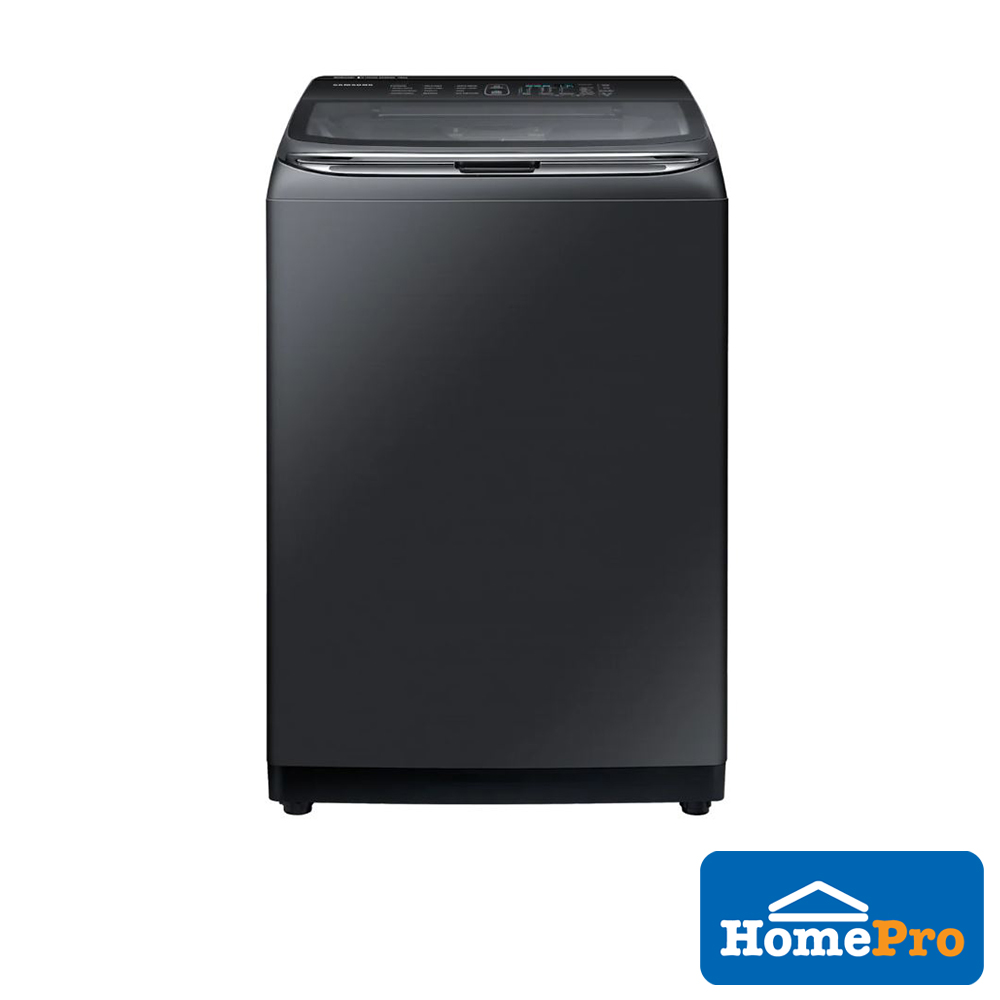 SAMSUNG TOPLOAD WASHING MACHINE WA18M8700GV/FQ 18KG BLACK