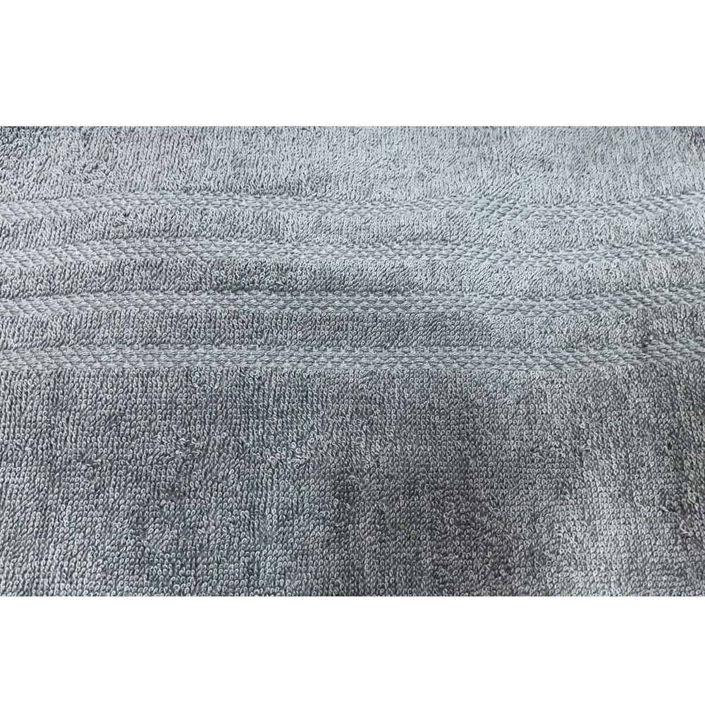 TOWEL HOME LIVING STYLE WEIR 15X32" GREY