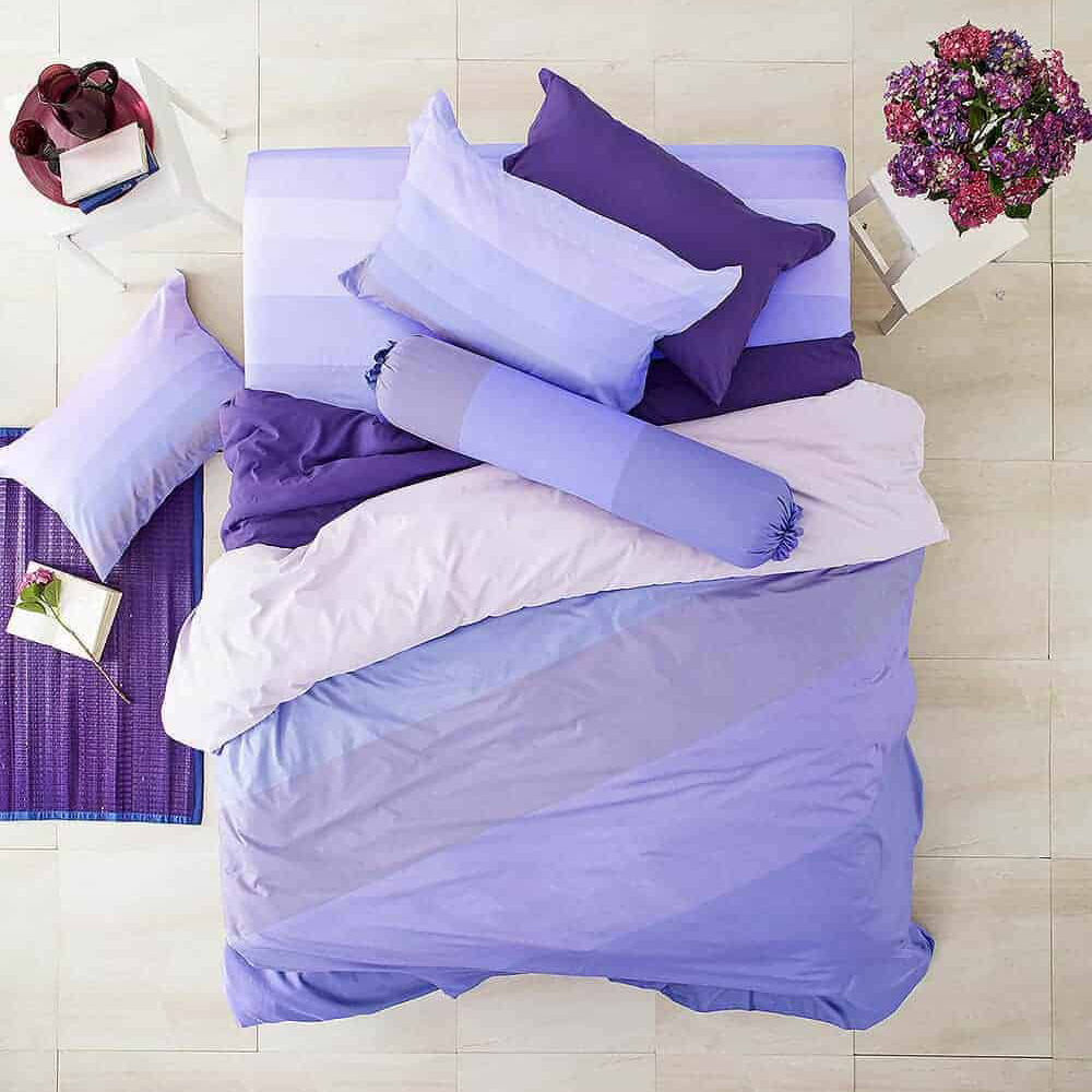 HOMEPRO HLS BED SHEET (K) 330TC LISD17B PURPLE