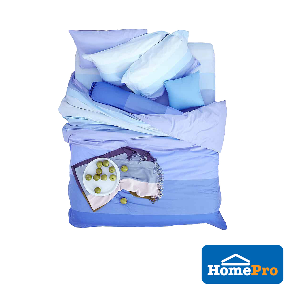 HOMEPRO HLS BED SHEET (K) 330TC LI-SD07B BLUE