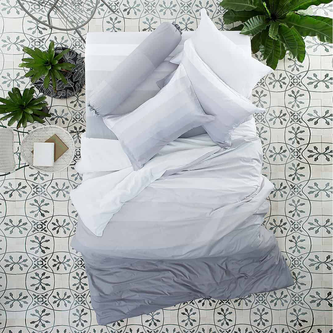 HOMEPRO HLS BED SHEET (K) 330TC LI-SD00B GREY