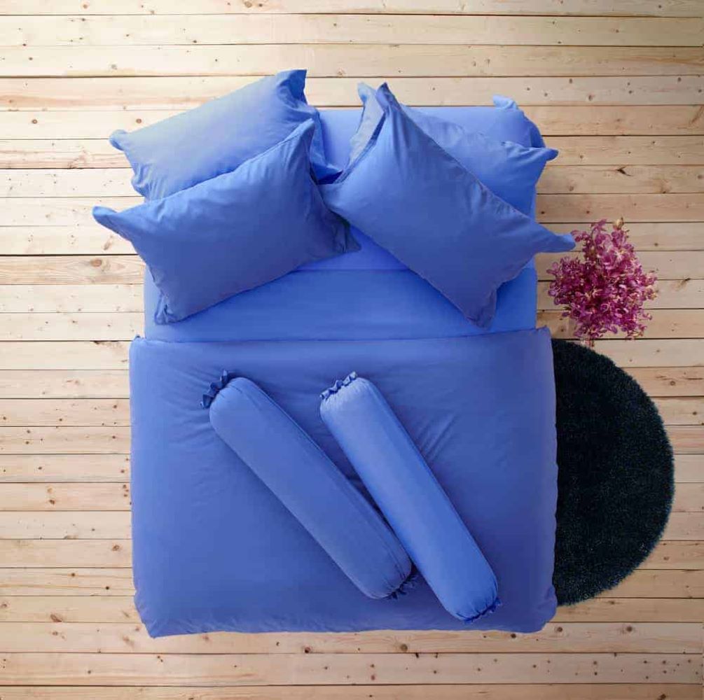 HOMEPRO HLS BED SHEET (Q) 330TC LI-SD15 BLUE