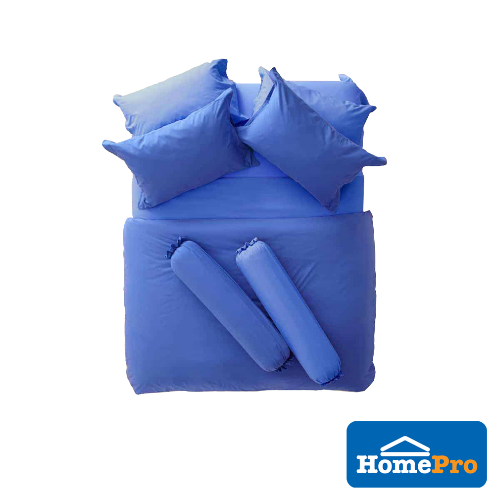 HOMEPRO HLS BED SHEET (Q) 330TC LI-SD15 BLUE