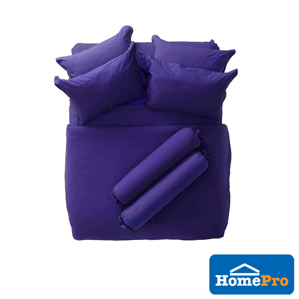 HOMEPRO HLS BED SHEET (Q) 330TC LI-SD18 PURPLE