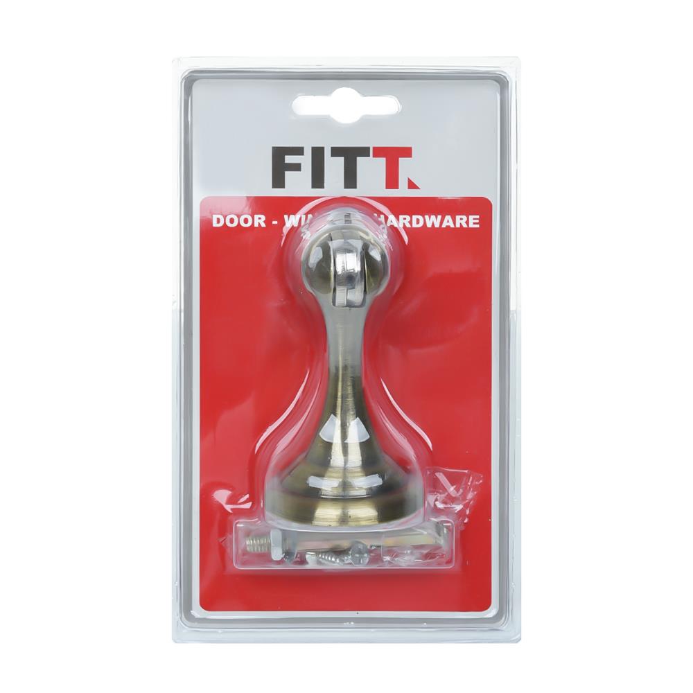 MAGNETIC DOOR STOPPER FITT DS1102-2 ANTIQUE BRASS