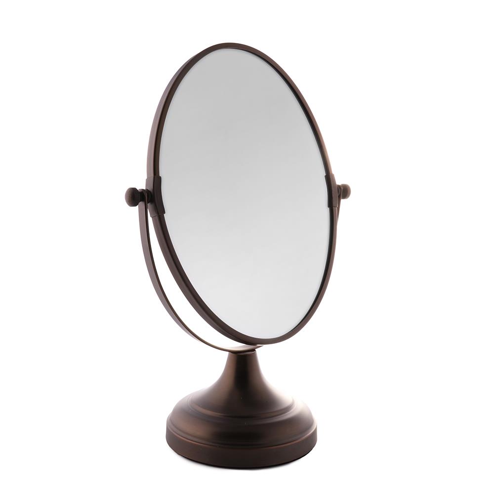 MAGNIFYING FACIAL MIRROR MOYA M7312 ANTIQUE BRASS