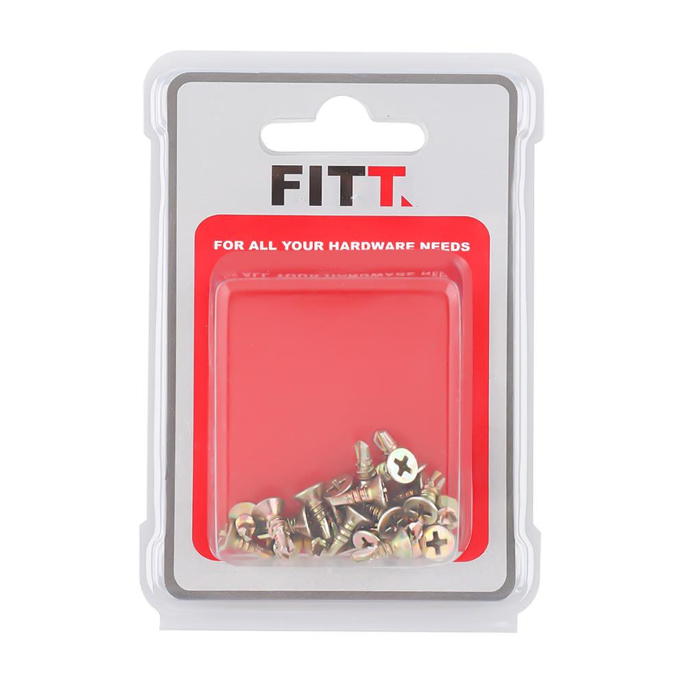 SELF-DRILLING SCREW TF FITT 8X1/2" 25EA