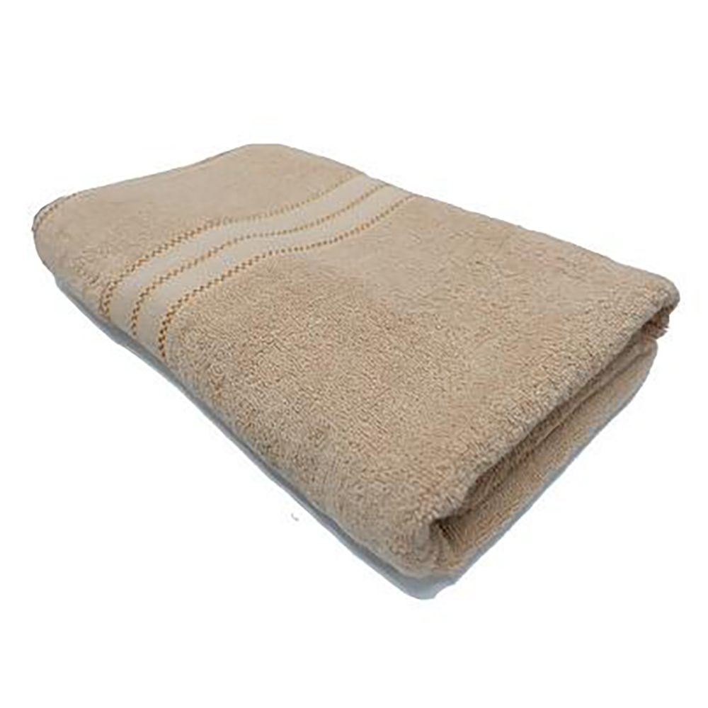HOMEPRO HLS TOWEL ZIP 15X32 INCHES BROWN