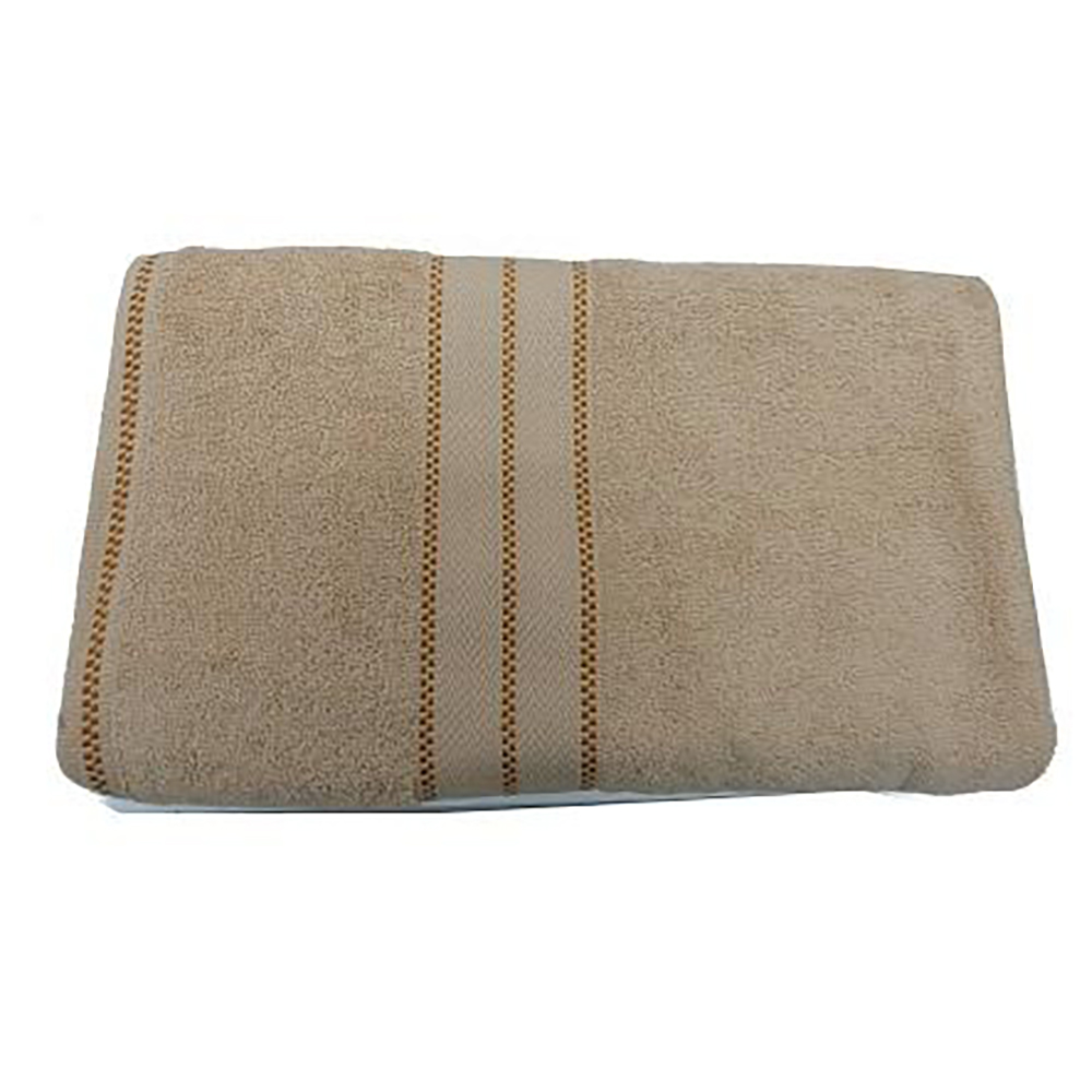 HOMEPRO HLS TOWEL ZIP 15X32 INCHES BROWN