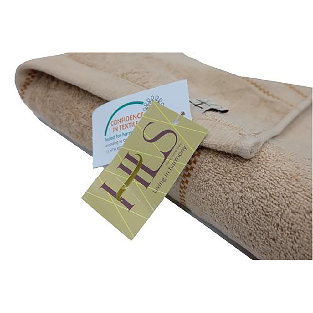 HOMEPRO HLS TOWEL ZIP 15X32 INCHES BROWN