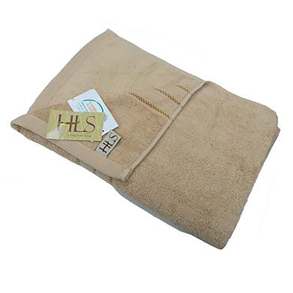 HOMEPRO HLS TOWEL ZIP 15X32 INCHES BROWN