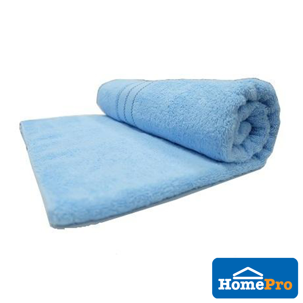 HOMEPRO HLS TOWEL ZIP 15X32 INCHES BLUE