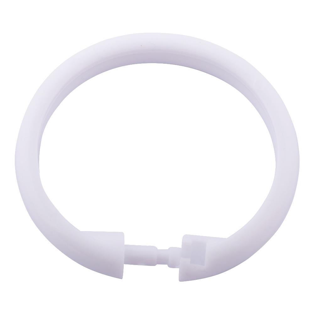 ZIMMPLE SHOWER CURTAIN HOOK HK-02 WHITE