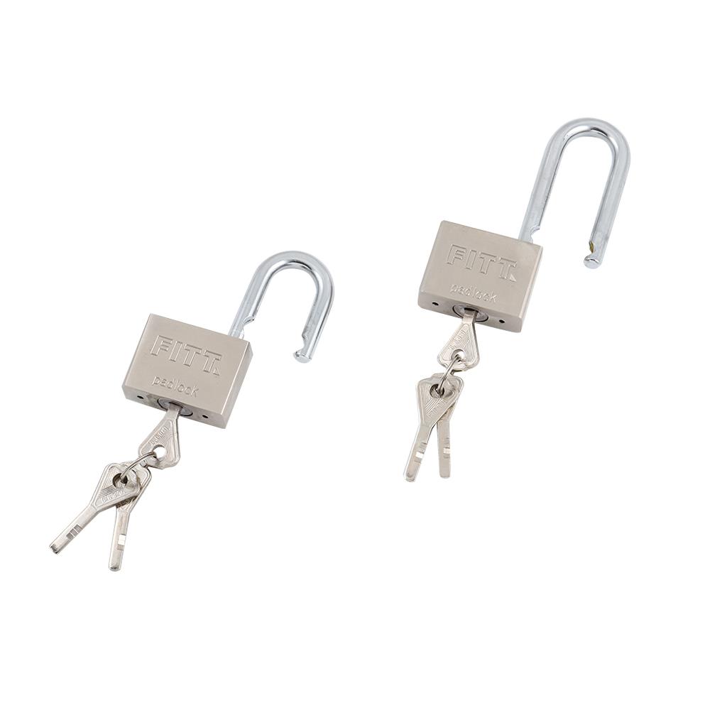 PADLOCK FITT MK 50MM 4EA/SET STAINLESS STEEL