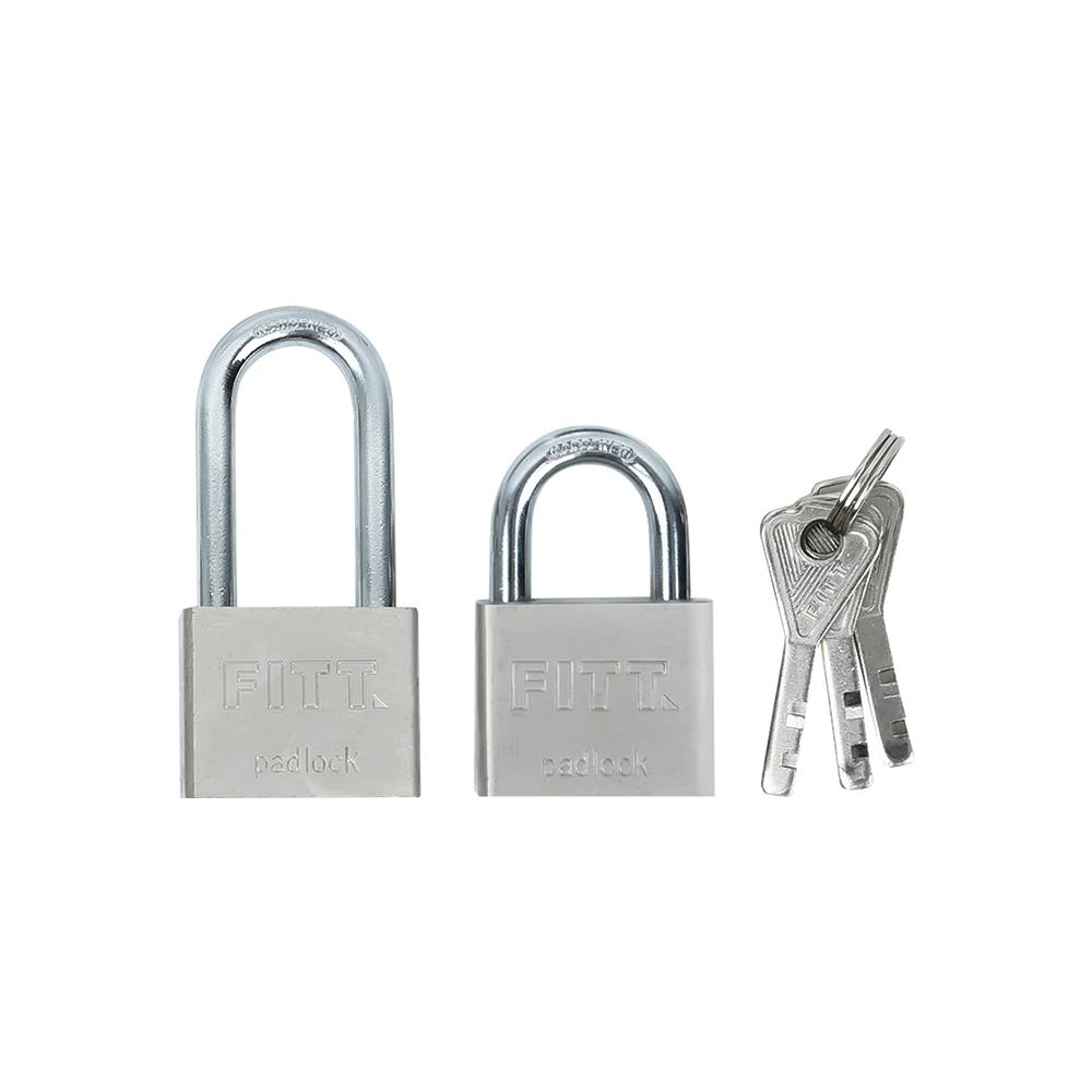 PADLOCK FITT MK 40MM 4EA/SET STAINLESS STEEL