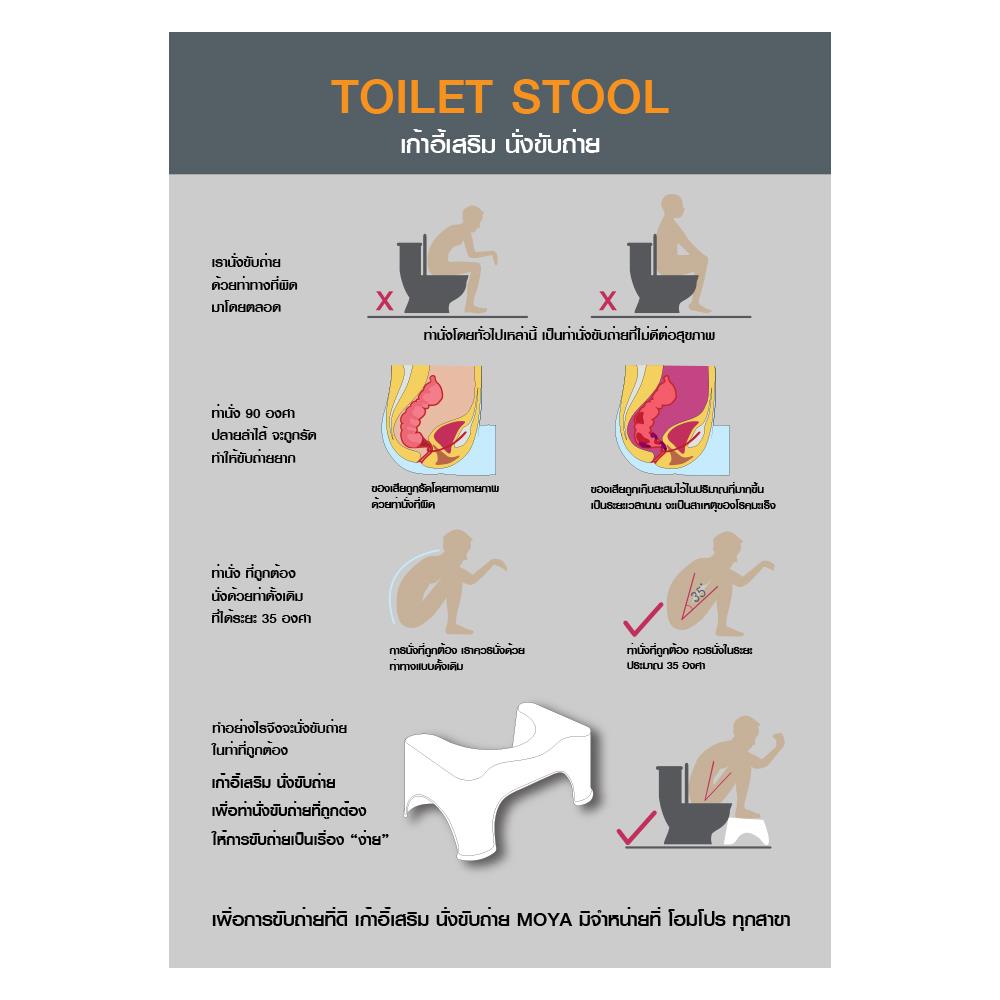 TOILET STOOL MOYA HR0119