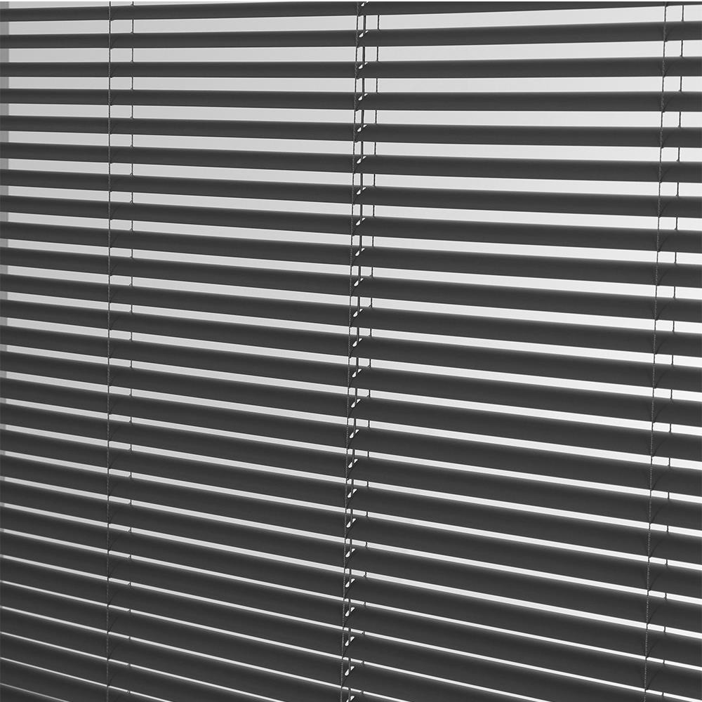VINYL VENETIAN BLIND HOME LIVING STYLE 90X160CM DARK GREY