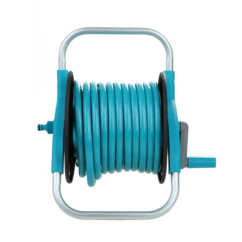 GROUND-BASED HOSE REEL SPRING N03-KNITTING 1/2"X20M BLUE
