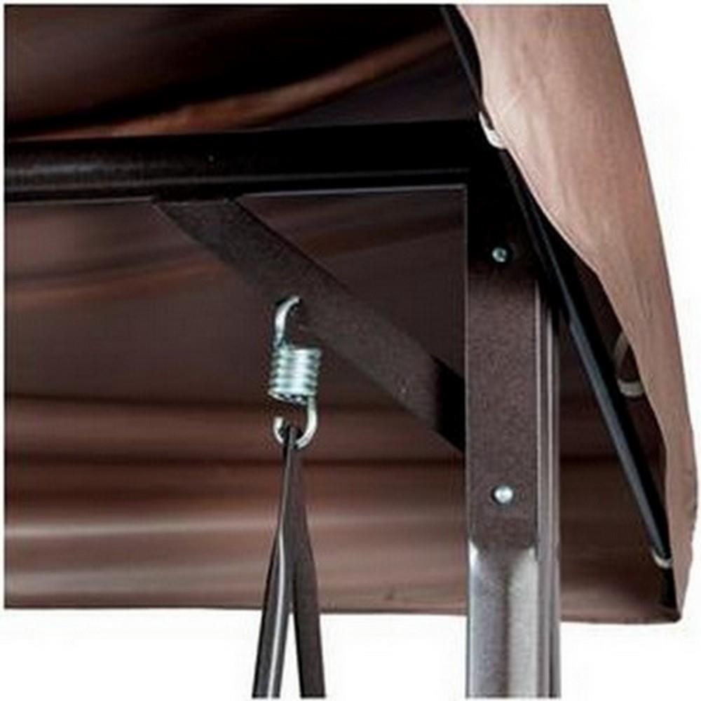 3-SEATS SWING SPRING POLY BROWN
