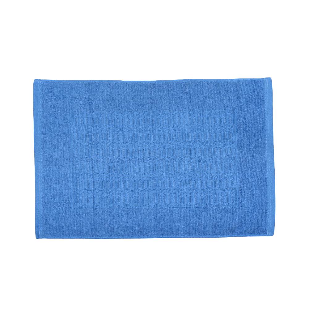 TOWEL RUG HOME LIVING STYLE BONE 17X28" BLUE