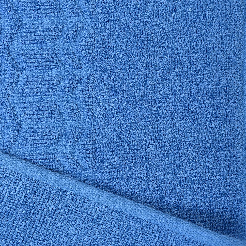 TOWEL RUG HOME LIVING STYLE BONE 17X28" BLUE