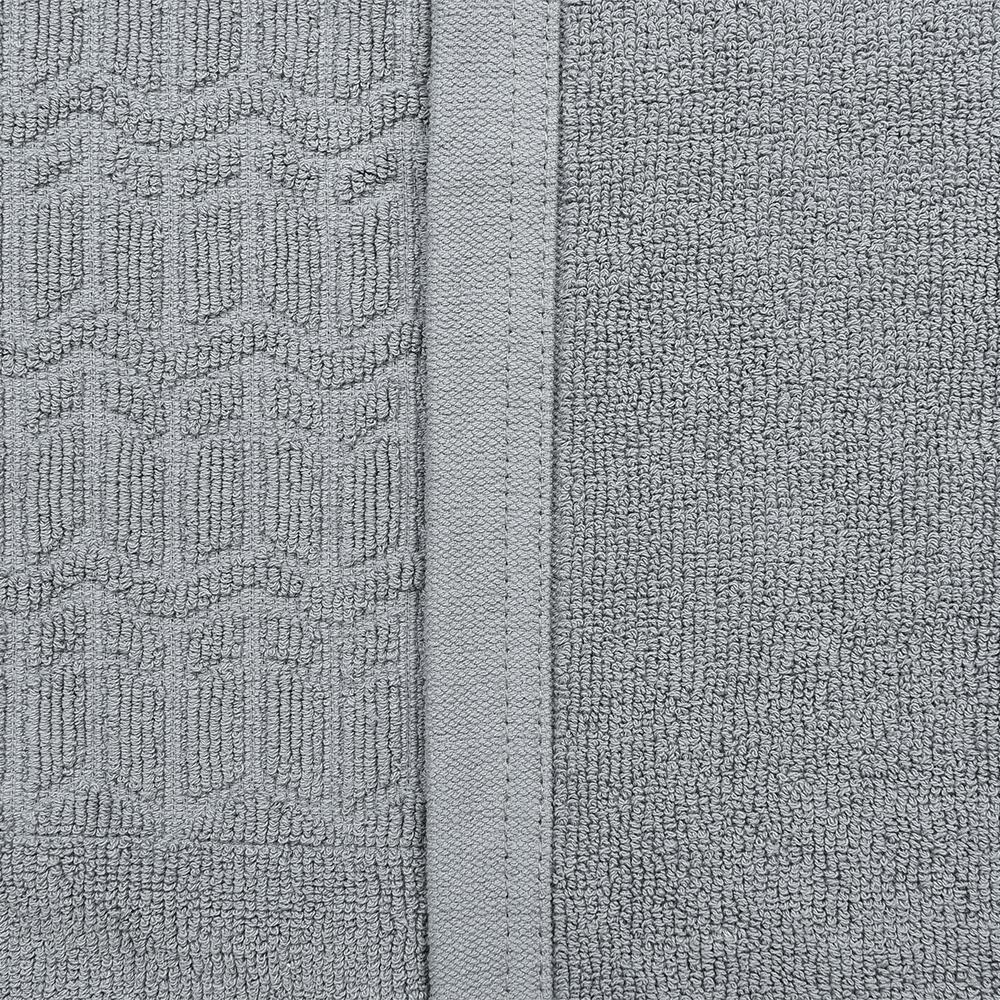 TOWEL RUG HOME LIVING STYLE BONE 17X28" GRAY