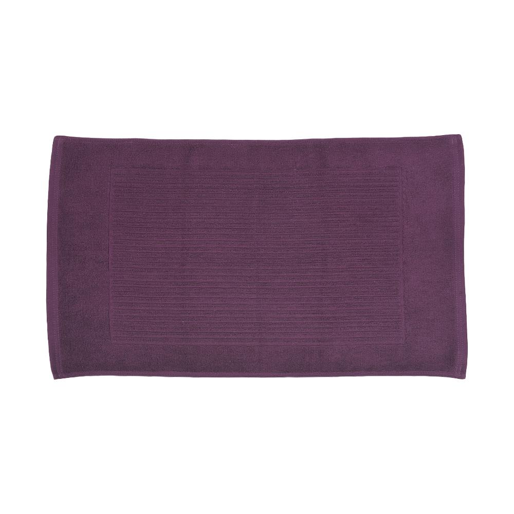 BATH MAT HOME LIVING STYLE RIMMY 17X28" PURPLE