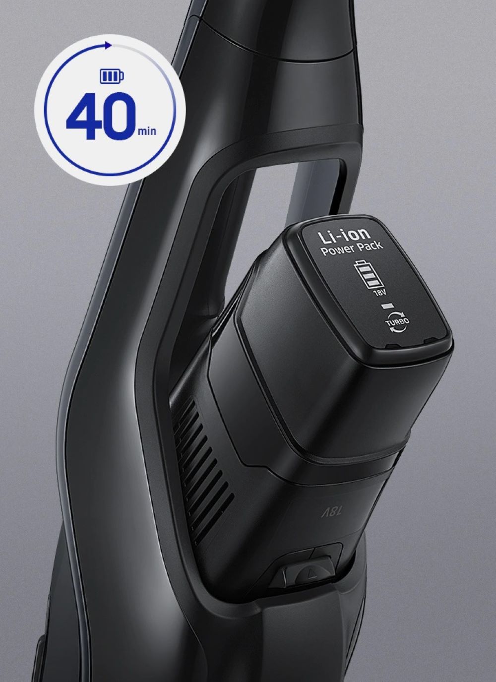 SAMSUNG STICK VACUUM CLEANER VS60M6015KG/ME 120W GREY
