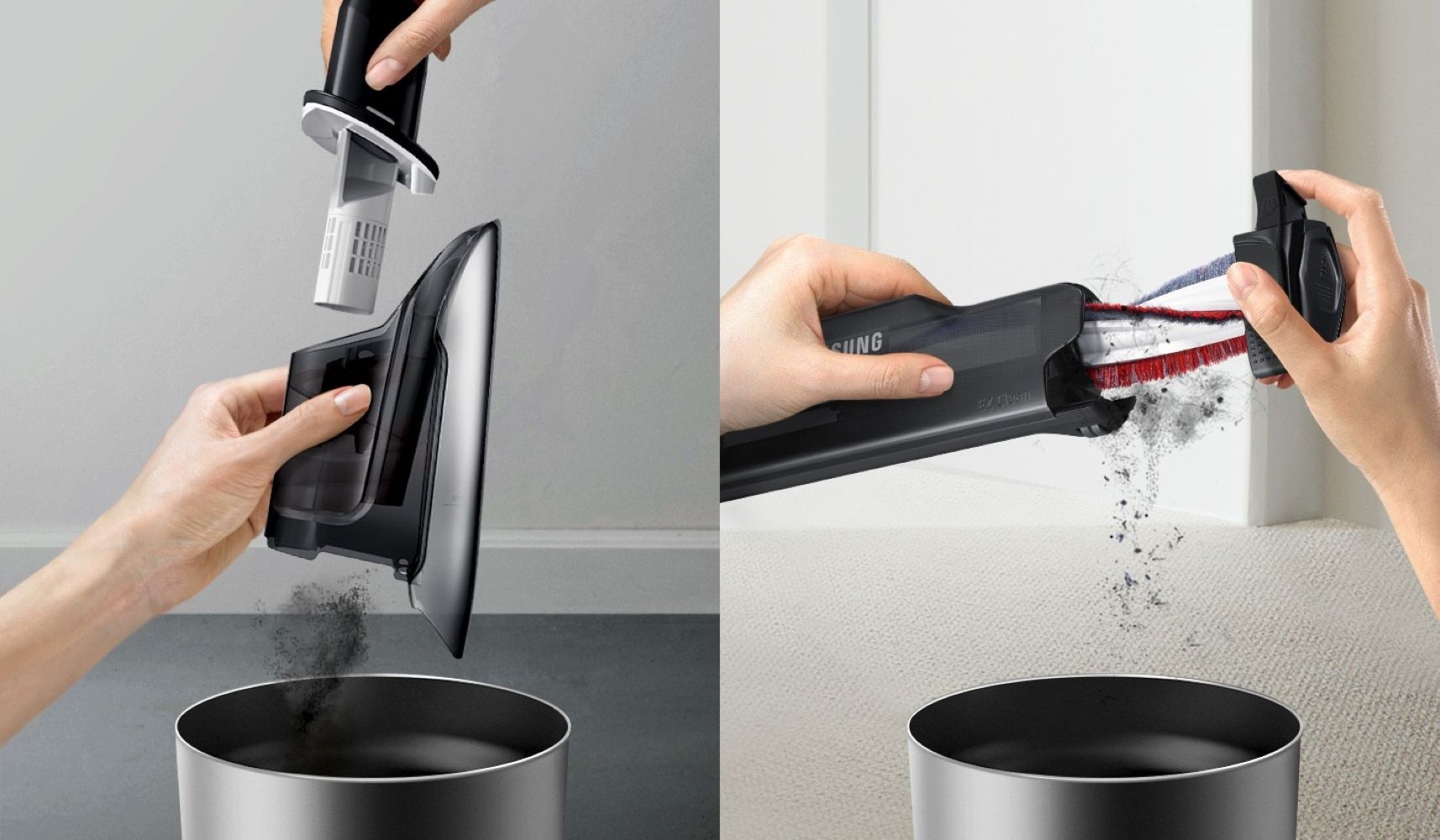 SAMSUNG STICK VACUUM CLEANER VS60M6015KG/ME 120W GREY