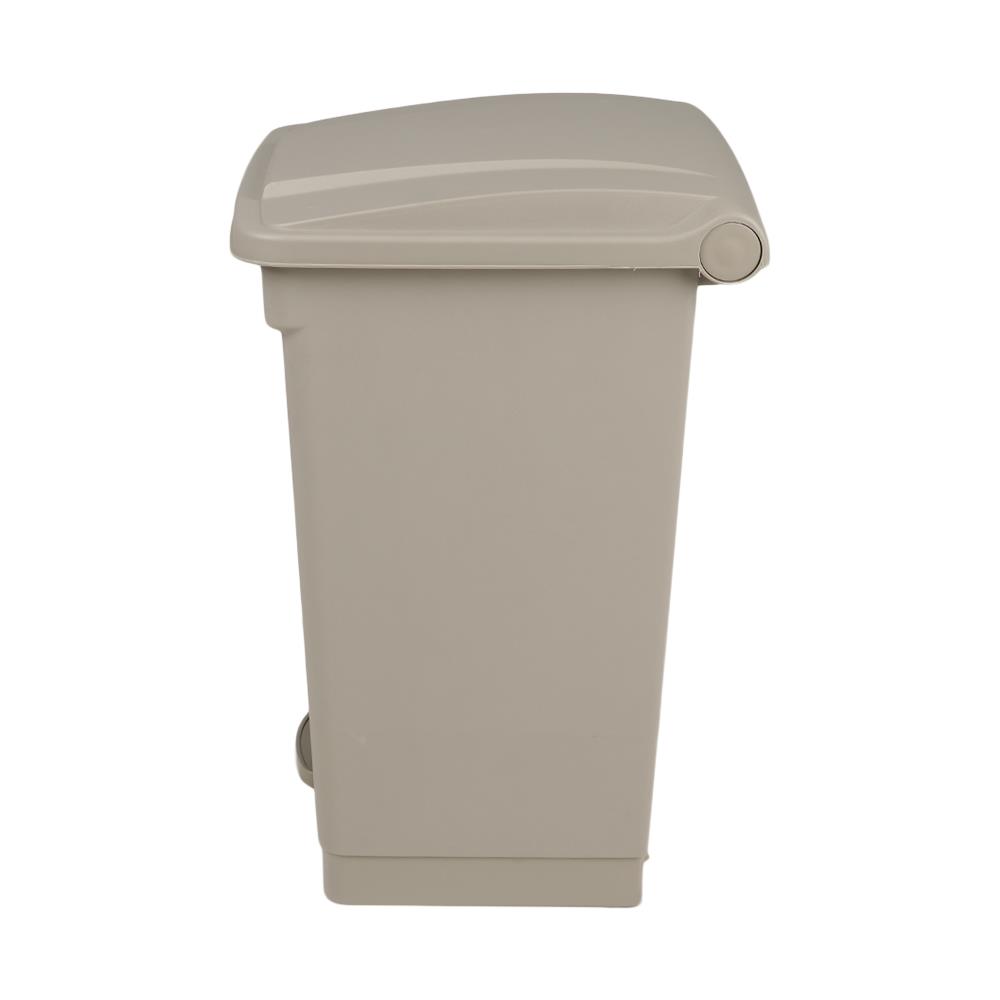 SQUARE DUSTBIN PEDAL ACCO V018051 45L GREY