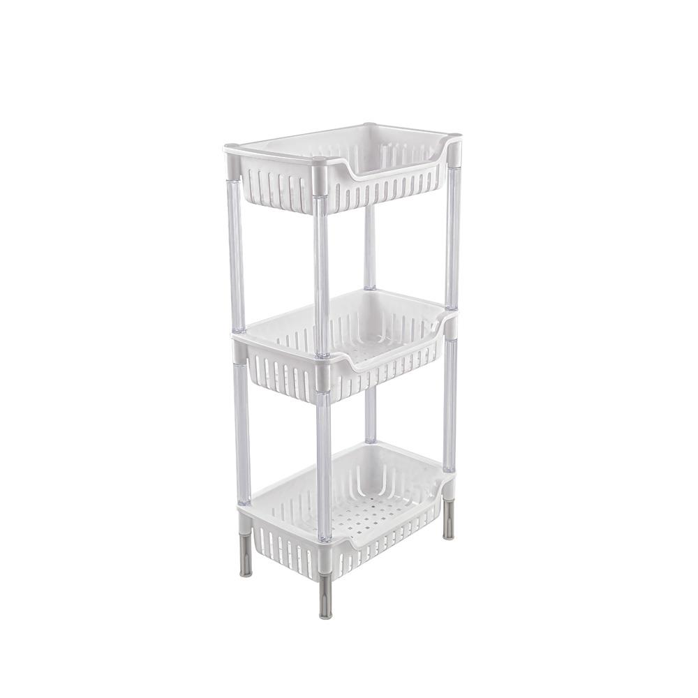 KITCHEN RACK PLASTIC 3 TIERS AE273