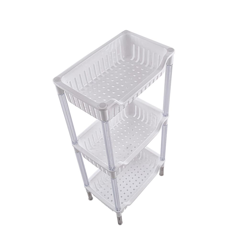 KITCHEN RACK PLASTIC 3 TIERS AE273