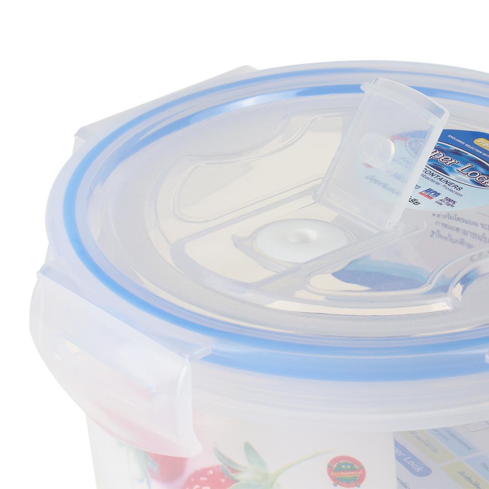 ROUND FOOD CONTAINER MICRON SUPER LOCK 6003 0.55L