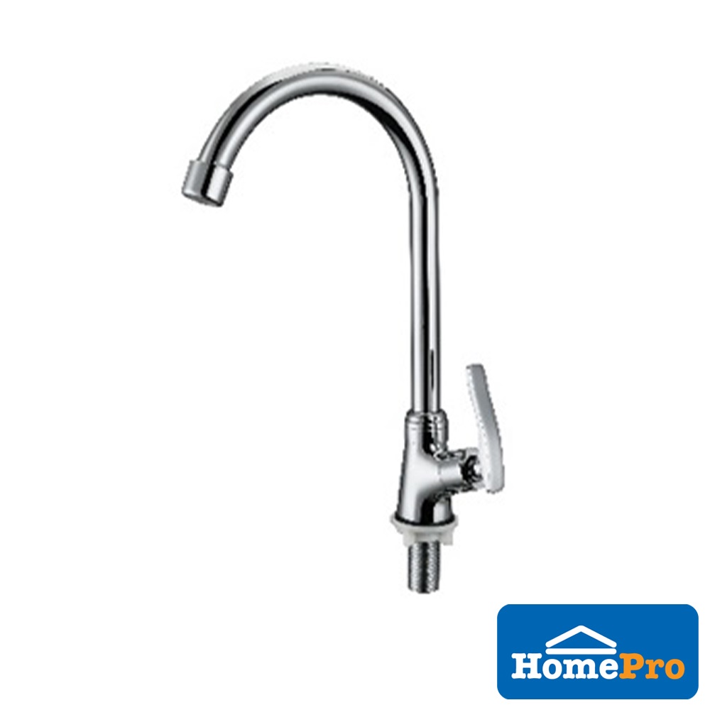LIVINOX SINK FAUCET PILLAR SINK TAP LT-AT111/UC SILVER
