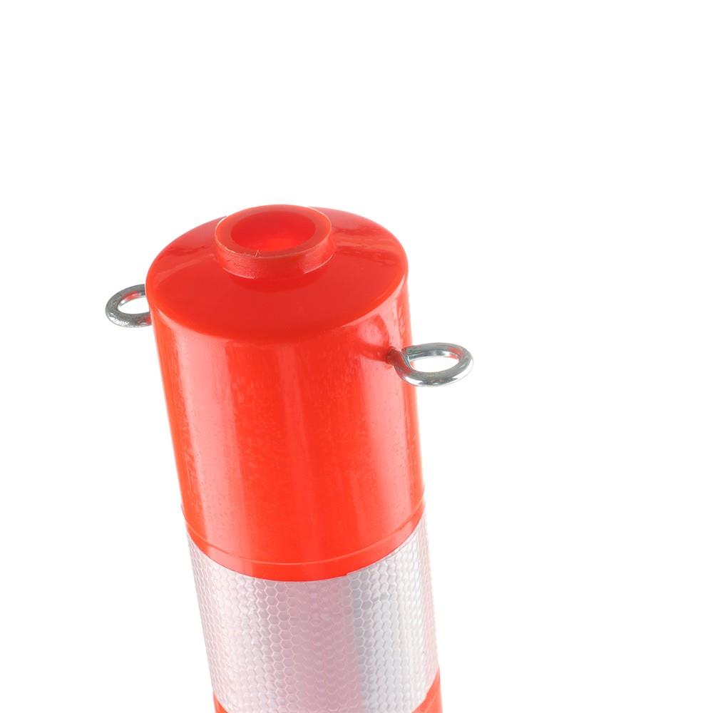 TRAFFIC DELINEATOR POST RIGHT 75CM SILVER