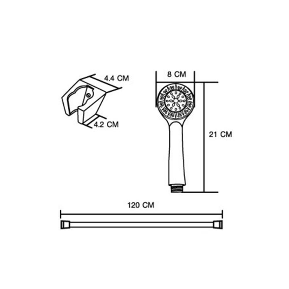 HAND SHOWER SET MY-1200 WHITE