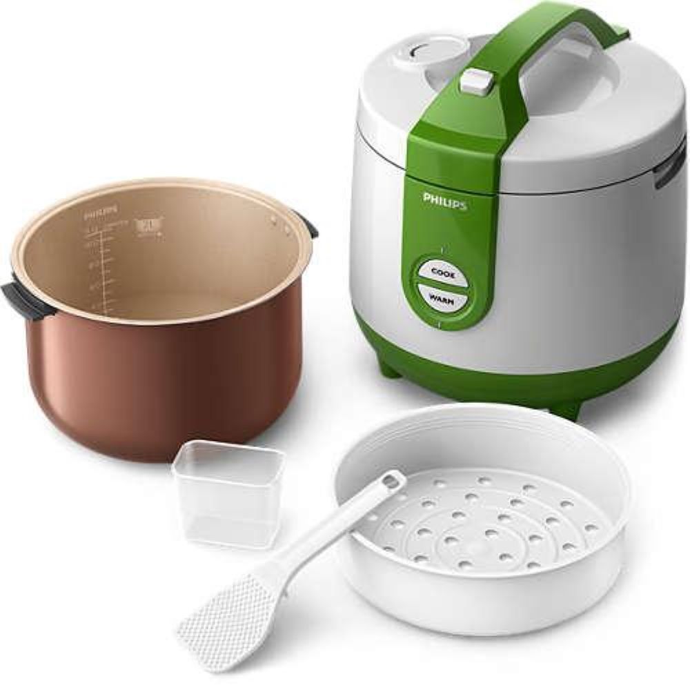 PHILIPS RICE COOKER 3D HEATING HD3119/60 400W 2L WHITE