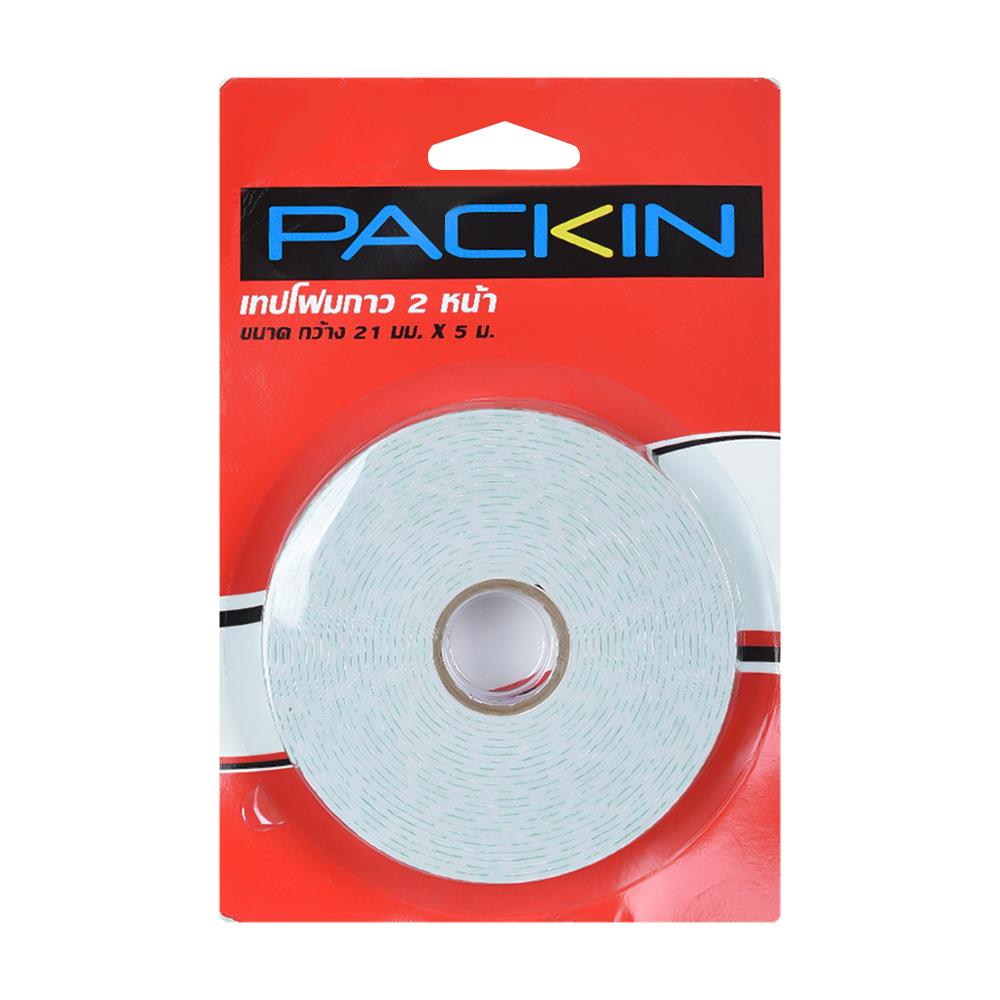 DOUBLE-SIDE FOAM TAPE PACK IN 21MMX5M