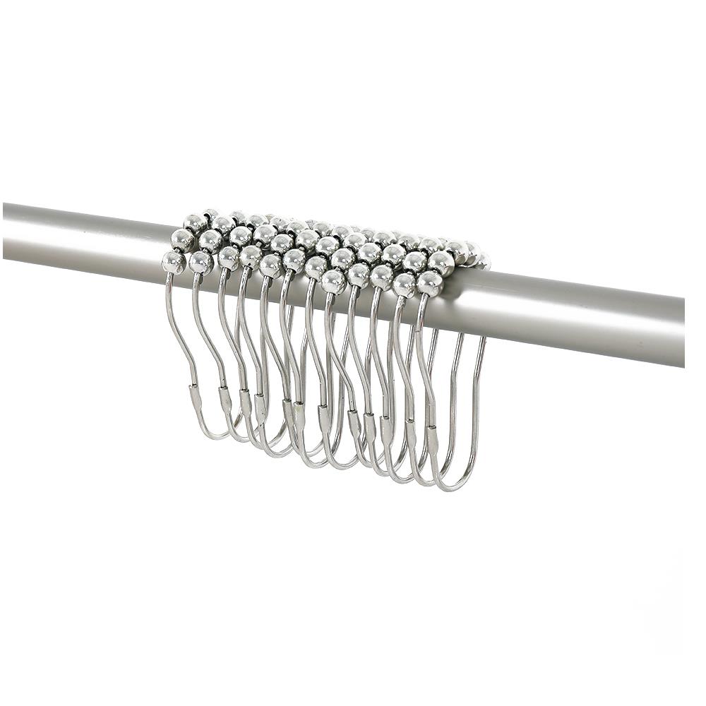 SHOWER CURTAIN HOOK MOYA SH0013E CHROMIUM