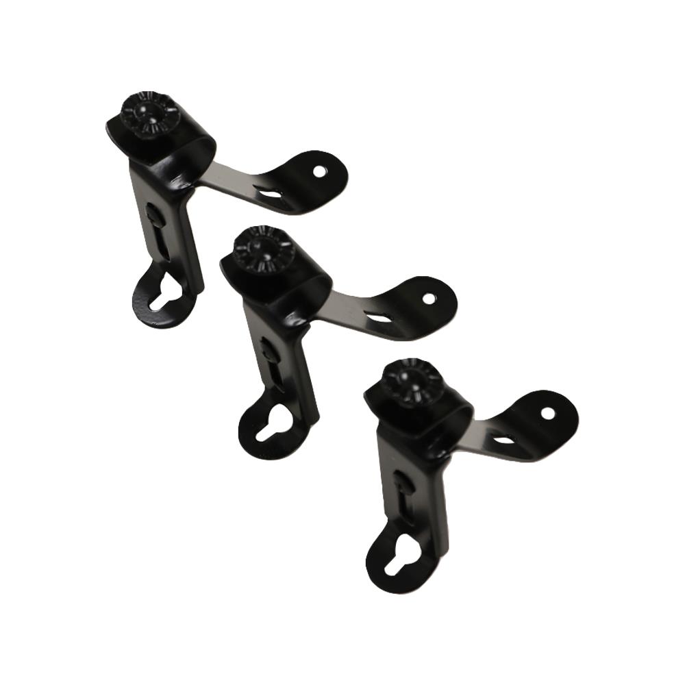 ROD STEEL AQ57 M ADJ 140-250cm BLACK HOME LIVING STYLE