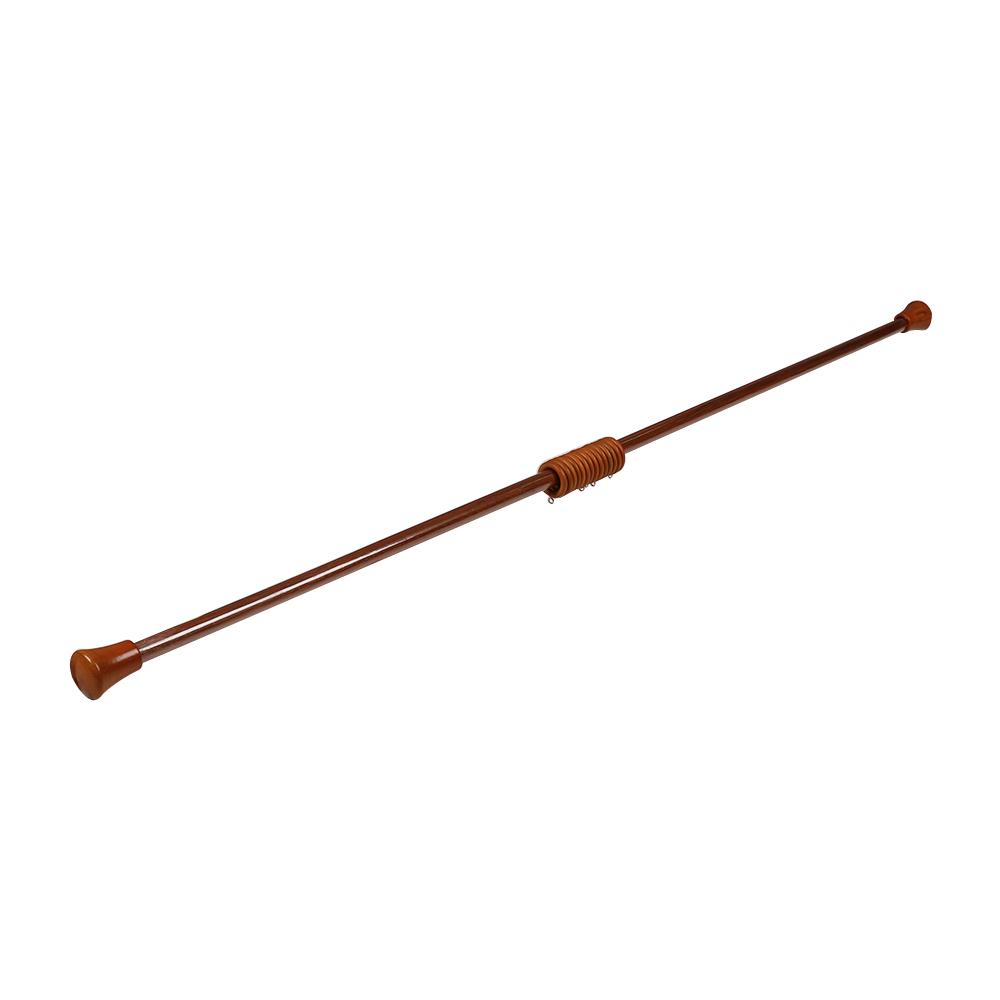 HLS ZJ SINGLE LAYER OVAL WOOD ROD 1.5M BROWN