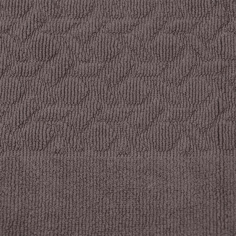 TOWEL RUG HOME LIVING STYLE BASKET 17X28" BROWN