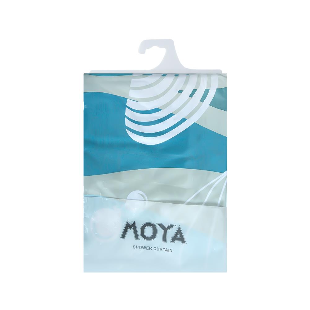 PVC SHOWER CURTAIN MOYA PV1701 180X180CM.